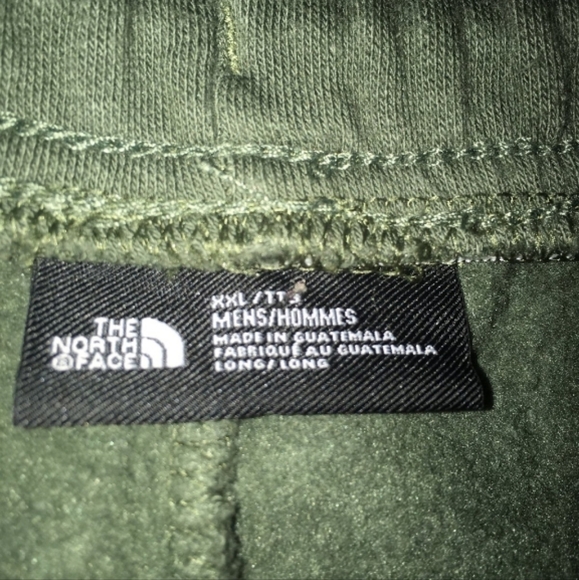 The North Face Men's Green Sweat Shorts Knee Length XXL - Picture 3 of 7
